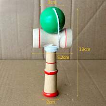 1 قطعة كندما اليابانية، كرة سيف احترافية من المستوى A للمبتدئين، كرة خشبية - هدية عيد الميلاد، هدية عيد الفصح، هدية عيد الحب، هدية، لعبة، وصول جديد الأكثر مبيعًا