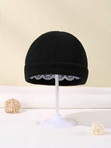 Pacotes de 1/3 peças de gorros de inverno para meninas e bebês, gorros macios para bebês, gorros de malha para crianças