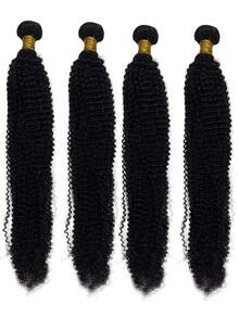 Mongolian Afro Kinky Curly Bundles 1/3/4PCS Human Hair Extensions Unprocessed Virgin Human Hair Weave Bundles Jerry Curl Human Curly Hair Bundles Curly Bundles Curly Bundles Human Hair Curly Human Hair Bundles Curly Hair