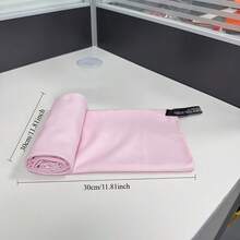 Khăn khô nhanh - Khăn du lịch sợi nhỏ nhẹ, kích thước 11,81 x 11,81 inch - Thích hợp cho cắm trại, bãi biển, phòng tập thể dục, du lịch ba lô, chơi gôn, khăn thể thao và khăn chơi gôn - Nhiều màu - Xem 16