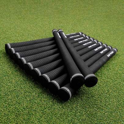 Natural Rubber Golf Club Grip, Universal For Iron & Wood Shafts, Non-Slip Wear-Resistant Grip For Men & Women