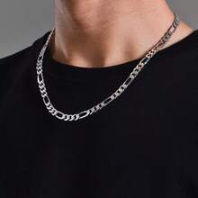 Stylish 925 Sterling Silver Necklace For Men & Women 16-30inch Classic 8mm Chain Luxurious Jewelry Perfect For Weddings And Christmas Best For Christmas