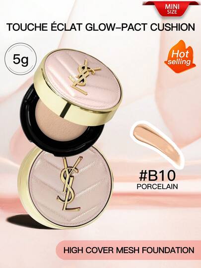 Yves Saint Laurent YSL Le Cushion Encore De Peau Glow-Pact Cushion Foundation B10 [Mini Size] 5g