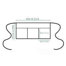 Avental curto com 3 bolsos para garçonete/barbeiro/limpeza doméstica/churrasco ao ar livre, 1 peça/3 peças, preto, unissex