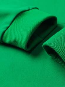 Bộ quần áo hoodie và quần nỉ in họa tiết số 23 cá tính mỏng dành cho nam, quần thể thao thời trang thường ngày có dây rút, thích hợp làm quà tặng cho chồng hoặc bạn trai, mùa xuân/thu - màu xanh lá - Xem 4