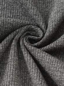 Vihyde 2 pezzi/set Top e pantaloni casual a gamba larga con fiocco decorativo, stile dolce a blocchi di colore, per ragazze, autunno/inverno