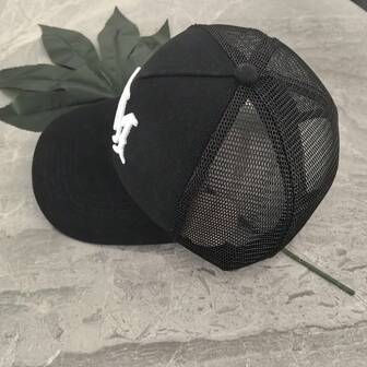 Halloween Trucker Hat Unisex Y2K Style Baseball Cap - Breathable Mesh Back, Adjustable Snap Closure, Lightweight Curved Brim Hat For Men & Women, All-Season Fashion Accessory, Casual Headwear Mesh Back Hat | Y2K Fashion