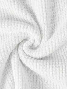 GRDR Maglione girocollo vintage in jacquard a 7 punti, pullover casual a maniche lunghe, lavorato a maglia, spesso e caldo per uomo - Bianco - Visualizzare 4