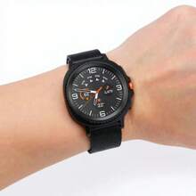 Correa de bucle milanés magnético de acero inoxidable de 46 mm/44 mm/40 mm compatible con Samsung Galaxy Watch 8 Classic - Plateado - Ver 7