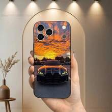 Cool Sports B-Bmw-ES Car Phone Case For IPhone 17,16,15,14,13,12,11 Plus,Pro Max,XS,X,XR,SE,Mini,8,7,Soft Silicone Black Cover Iphone17 Promax - z4 - 查看 3