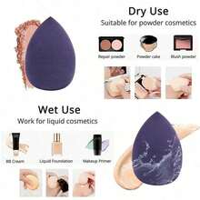 12-Pack Makeup Sponge Soft Puff Facial Makeup Sponge,Cheap,Valentine's Day,Cheap Items,Travel,Travel Essential,Room Decor,Valentine's Gift,Cheap Stuff,Room,1 Dollar Items,Vacation Essentials,Gifts For Women,Bedroom,Valentine,99 Cent - Random Color-12pcs Set - View 3