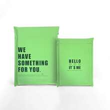 10/30 chiếc Túi chuyển phát nhanh chống thấm nước dày màu hồng, Túi đóng gói 12 Mil in hai mặt có nhiều kích cỡ khác nhau, phù hợp để đóng gói và gửi nhiều mặt hàng khác nhau - màu xanh lá - Xem 7