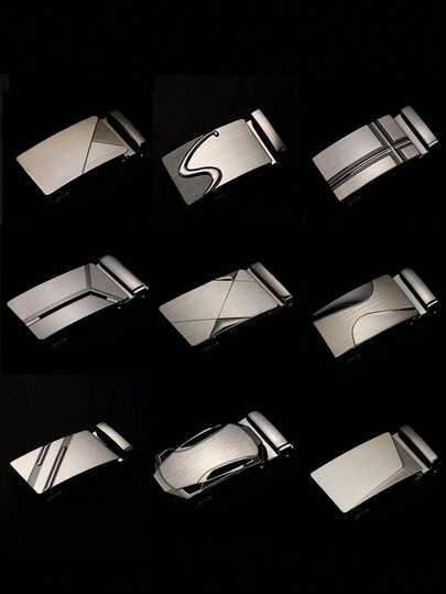 15种几何形状可选男士自动机械皮带扣