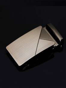 15种几何形状可选男士自动机械皮带扣 - 銀灰色 - 查看 6