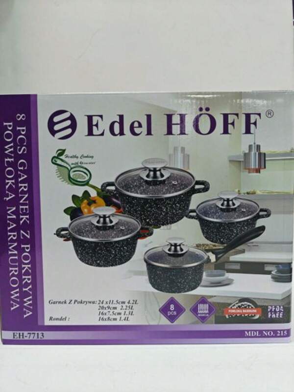 Zestaw 8 garnków do zupy z kamienia Maifanshi, garnek z powłoką nieprzywierającą, garnek do zapiekania, garnek do duszenia do użytku domowego