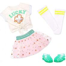 Glitter Girls – Top urbano y tutú – Chaqueta de flores y zapatos con purpurina – ropa de muñeca – Accesorios para muñecas de 14 – 3 años + – Shimmer Glimmer! - Vestido de Fiesta con Lentejuelas - Ver 11