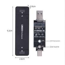 M.2 SSD-Enclosure USB 3.1 Type C Hard Disk Enclosure External Hard Drive Enclosure Case For 2230 2242 For /Linux - Nhiều màu - Xem 2