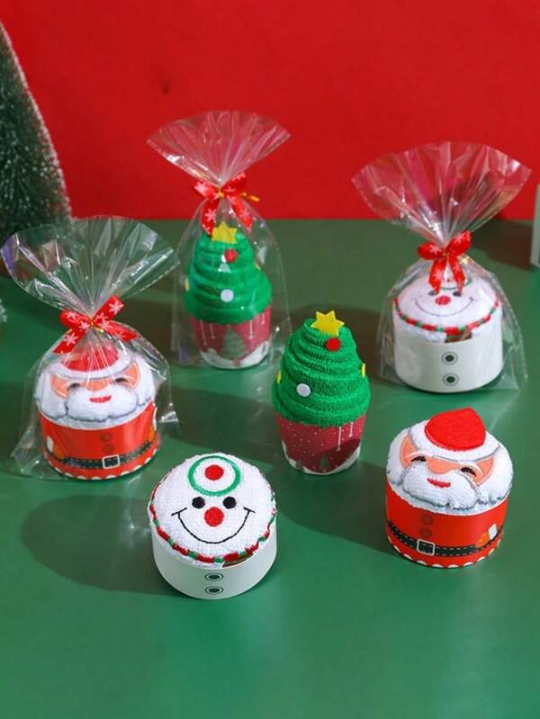 منشفة هدية عيد الميلاد - هدية حفلة فريدة من نوعها، هدية عطلة مفكرة، منشفة ناعمة جذابة لعيد الميلاد - ضرورية لاحتفالات عيد الميلاد لا تُنسى