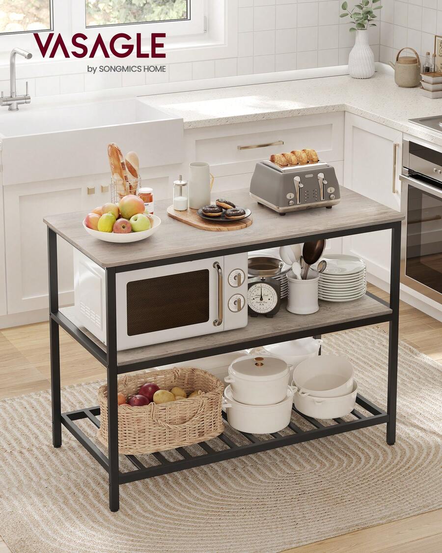 VASAGLE Baker's Racks - Greige-black - View 1