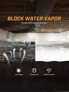 1pc PVC Moisture Proof Sealing Tape, Waterproof, Insulation, Darkroom Sealing, Durable Sealing - White - View 3