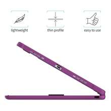 Keyboard Case For IPad 10th Generation&IPad 11th(A16,2025),IPad Air 11(M3,M2/IPad Pro 11 Inch Keyboard,360°Swivel,7 Use Modes,Rainbow Backlight - Màu tím tươi sáng - Xem 4
