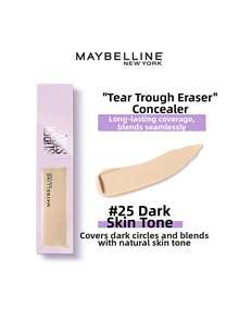 Maybelline Concealer Pen, Covers Dark Circles, Blemishes, Tear Troughs, Long-Lasting, Natural Finish, Brightening - N25 Dark Skin - View 2