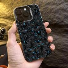 Estuche suave y elegante El punto azul de luz estelar enfatiza el momento y compatible con los modelos de X, XR,, 8, 11, 12, 13, 14, 15, 16 y 17 Pro. Su diseño de absorción de impactos resistente a caídas y minimalista, recordando la alegría de encontrar inesperadamente una funda de silicona que absorbe los impactos: protege tu teléfono de cada caída. - 1 pieza - Ver 3