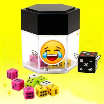Large Colorful Exploding Dice Magic Toy 1 To 8 Transformation Magic Prop For Teenagers Fun And Educational Magic Kit With Bright Colors Perfect For Young Magicians