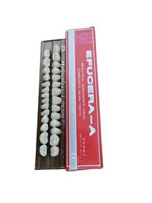 1 件全套丙烯酸树脂假牙，合成聚合物全牙，23 种 A2 色丙烯酸牙齿 + 下颌牙科材料，可用于替换、DIY 或万圣节服装 - 彩色 - 查看 15