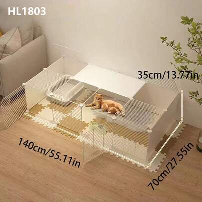 Lồng ấp sinh sản cho mèo có kèm khay vệ sinh, lồng ấp trong nhà cho mèo mang thai.