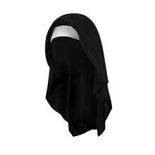 Colorful House Women Nun Costume Set Adult Traditional Nun Outfit Dress Halloween Cosplay Costume{"Size_name":"Small","Color_name":"Slim"} - 苗條的 - 查看 4