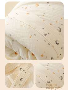 Infant Swaddle Blanket, Double-Sided Cotton Muslin Swaddle Wrap, Breathable Hospital Use Swaddle, Baby Swaddle, Thick Blanket, Newborn Swaddle Wrap, Autumn/Winter Thick Swaddle Blanket