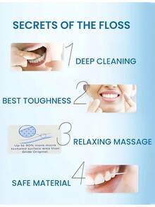 Oral B Mint Floss Satin Tape Super Floss Pro Expert Premium 3D Floss 40M - Multicolor - View 5