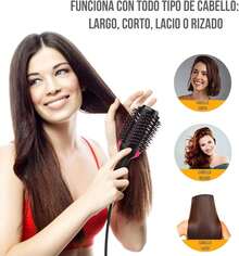 Cepillo Secador Electrico Para Cabello Rizos Definidos - 1 - Ver 9