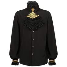 Men Cosplay Clothing - Black Gold - View 4