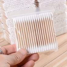 1000/1500/500/100支双头棉签 - 无味、低致敏性耳部和化妆清洁棉签，个人护理多用途一次性棉签 - 彩色 - 查看 10