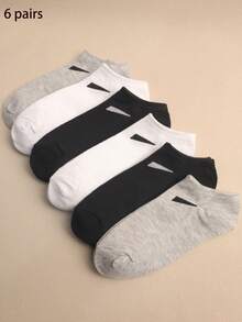 3/6/9/15 perechi șosete unisex multicolore, șosete respirabile la gleznă, șosete casual cu croială joasă, stil minimalist care absoarbe umezeala, potrivite pentru toate anotimpurile și ocaziile - Multicolor - Vizualizare 10