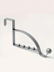 Metal Door Hook Rack Wall Mounted Door Rear Hook Coat Hat Hanger Door Hanger Storage Multi-Purpose Door Hooks Clothes Hanging Racks Towel Hanger Rack For Bedroom Bathroom Hallway Kitchen For Coats Hoodies Hats Scarves Purses Keys Robes Over-The-Door Hangers Space-Saving Hanging Storage Organizer Purse Holder Home Storage Home Decors Room Decor - Multicolor - View 10