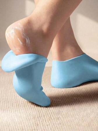 [Heartwarming Christmas Gift Set] Moisturizing Socks Overnight For Dry Feet Spa Cotton Moisture Enhancing Cosmetic Socks For Women And Men Self-Heating Silicone Moisturizing Socks | Deeply Hydrating & Crack-Preventing