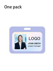 1/3 buc ecuson de identitate personalizat cu fotografie, cu sigla, fotografia și numele dvs., vine cu clemă pentru șnur. Personalizabil cu fotografie, nume, funcție și data angajării. Minimalist și elegant, personalizat și profesional. Cadou perfect în stil business pentru prieteni și iubite, ecuson de identitate unic pentru muncă, potrivit pentru companie, la locul de muncă, ziua de naștere, ceremonie de absolvire, petrecere de absolvire, Ziua Tatălui, Ziua Mamei, aniversări personalizate și alte ocazii.