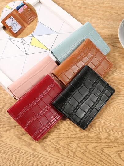 1pc Mini Wallet, Pocket Wallet, Fashion Minimalist, Card Holder, Slim Portable, Wallet, Coin Purse, Credit Card, ID Card, Gift, Birthday Gift, Anniversary Gift, Couple Gift, For Women, Girls, Female, Female College Students, Students, Men