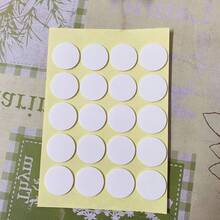 100PCS Candle Making Kit, Candle Wick Stickers, Candle Making Supplies, Double-Sided Stickers , Hot Wax Stickers For Candle Making - White - View 3