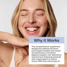 Abronikey CLEARstem MINDBODYSKIN Skin & Hormone Support Supplement | 90 Vegan Capsules | Plant-Based Daily Wellness Formula | Gluten-Free & Non-GMO - 1 Bottle - 查看 6