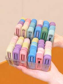 Bộ 24 kẹp tóc BB nhiều màu sắc, kẹp tóc mái dễ thương, kẹp tóc bên hông nhiều màu sắc, đáp ứng nhiều nhu cầu phối hợp, dễ dàng tạo thêm sức sống và vẻ ngọt ngào cho kiểu tóc - Phù hợp cho các bạn gái và phụ nữ, thích hợp cho các hoạt động hàng ngày, đi học, hẹn hò và nhiều dịp khác. Kẹp càng cua, kẹp tóc cài, kẹp tóc. - Nhiều màu - Xem 4