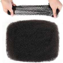 Afro Kinkys Bulk Human Hair For Dreadlocks Extensions Repair Locs, Twist Braiding Afro Kinky Human Hair For Locs 1 Pack 50 Gram