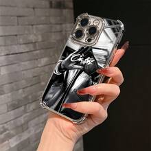 Luxury C-C-Cortiez Phone For 17, 16e, 16, 15, 14, 13, 12, 11,, Pro X XR XSMAX 8, Plus - Shockproof Transparent Soft Back, High-End Simple Shockproof Phone, Fashionable And Durable Anti-Drop Phone, Printed Design, High-Quality Materials, Smartphone Protective Film, Technology Enthusiast Christmas Fall Phone 17 Halloween Accessories - Mixing Colors - View 6