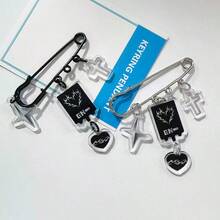 EN/HYPEN 胸针，JAKE & NIKI 亚克力徽章/钥匙扣，粉丝礼物，节日和生日礼物 - 彩色 - 查看 2