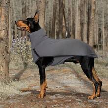 1pc Fashionable Dog Clothes, Solid Color Patchwork, Pet Dog Warm High Collar Patchwork Apparel, Suitable For Spring, Autumn And Winter - Multicolor - View 14