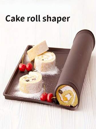 12.2 Inch X 10.23 Inch Swiss Roll Cake Mat, Silicone Swiss Roll Mold, Baking Tool, Kitchen Gadget, Kitchen Accessory, Back To School, Wedding, Party