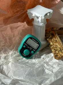 1pc-6pcs LED Luminous Signal 3-Button Mini Counter, Luminous Electronic Digital Display Wearable Finger Ring Manual Tally Counter, People Flow Counter, Manual Mechanical Counting Device, Clicker Counter, Tally Counter - Multicolor - View 10